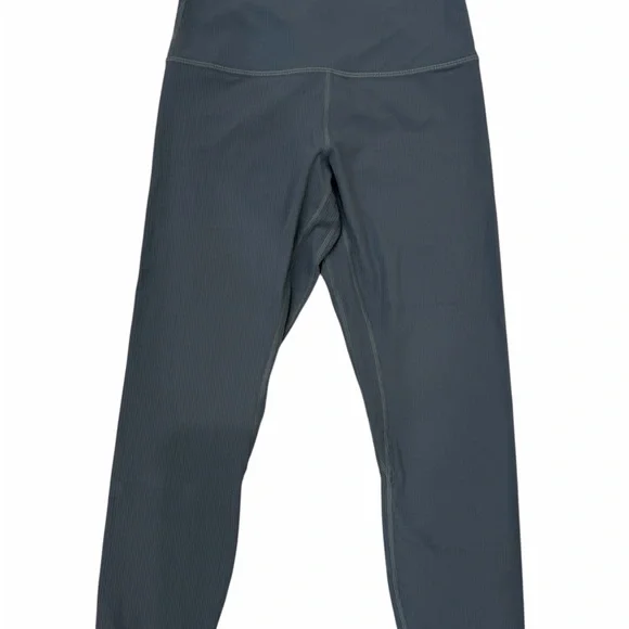 Lululemon Align Ribbed High-Rise Leggings Size 8 Blue - Picture 7 of 9